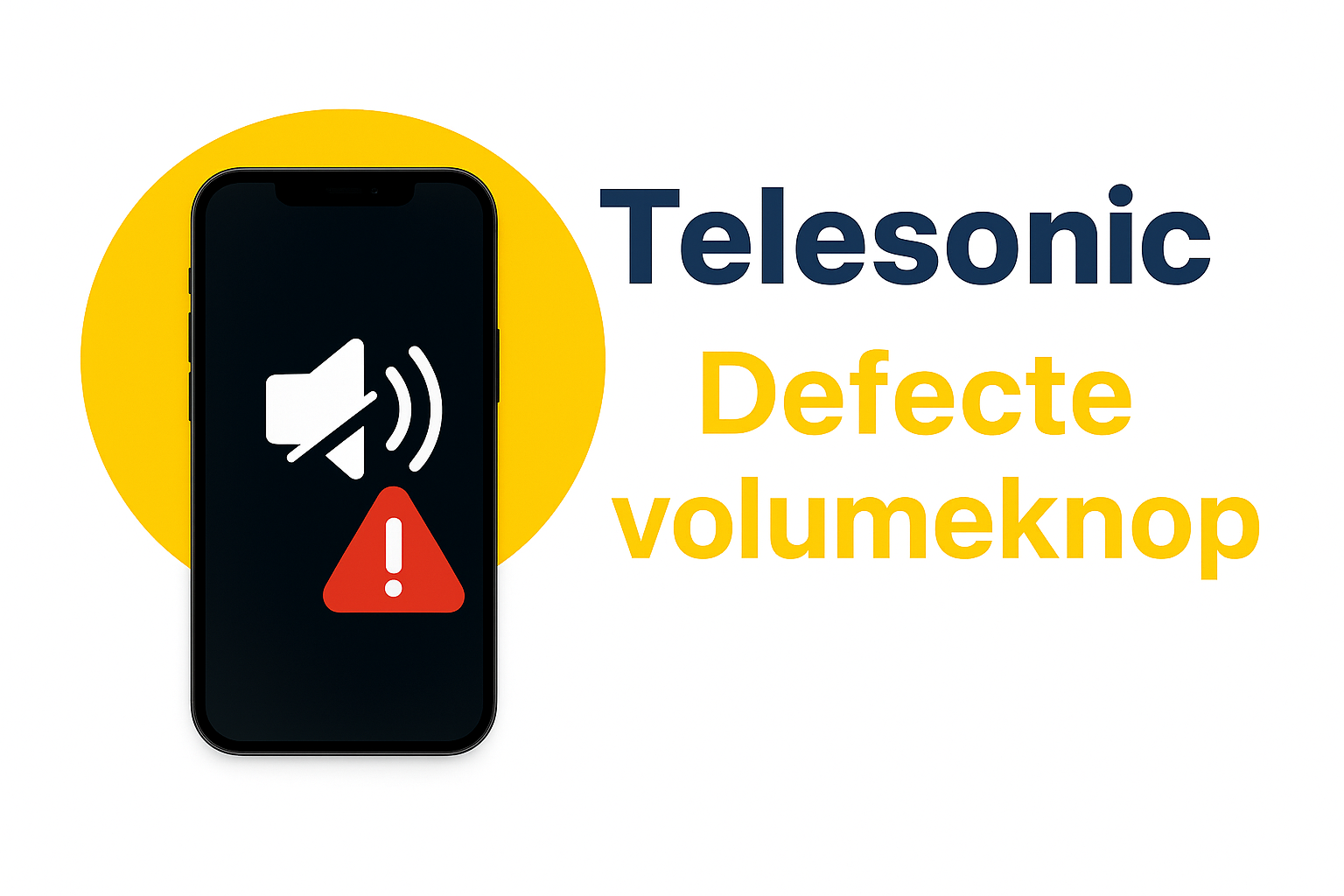 volume knoppen reparatie