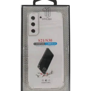 anti shock hoesje voor samsung galaxy s21 transparant