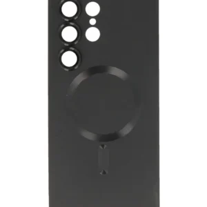 magsafe hoesje met camera beschermer voor samsung galaxy s23 ultra zwart