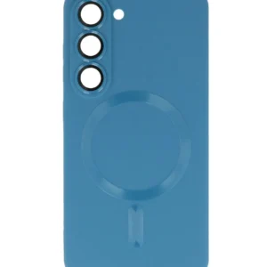 magsafe hoesje met camera beschermer voor samsung galaxy s23 navy