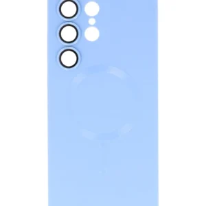 magsafe hoesje met camera beschermer voor samsung galaxy s22 ultra blauw